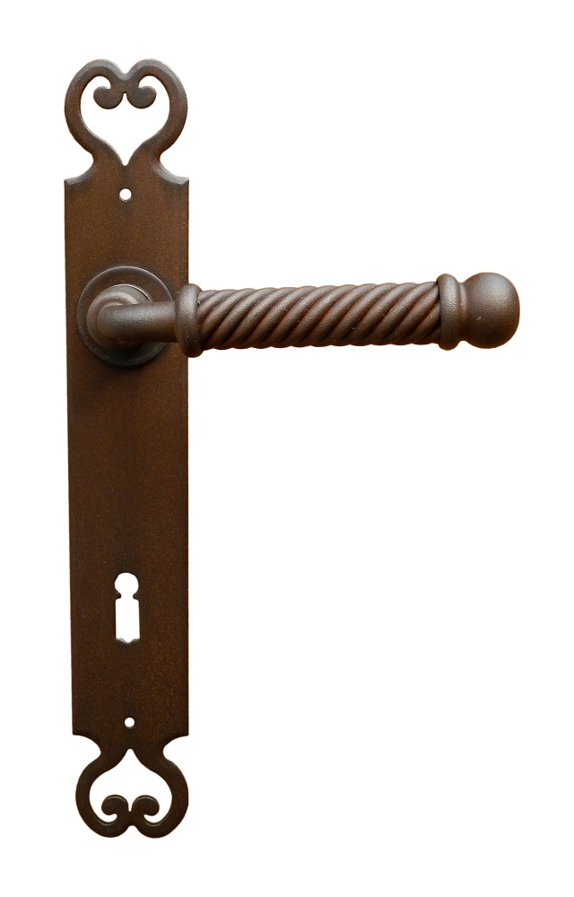 galbusera door handle with plate madrid